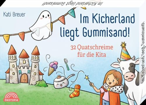 Im Kicherland liegt Gummisand! 32 Quatschreime für die Kita (Sprachförderkarten)