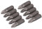 Silverline SB207 P ozidriv Cr-V Screwdriver Bits 10pk PZ2