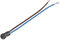Goobay 9133 G4 Lampenfassung mit Zwillingslitze - max. 100 W/24 V (DC), 0, 15 m Kabel, Kunststoff/Silikon