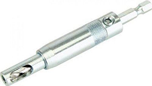 Trend HSS 5mm Template Shelf Support Drill Bit Guide, Quick Release Shank, Lip and Spur, TEMP/SSD/5MM