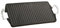 Paella World International Gusseisengrillplatte Light, Schwarz, 24 x 44 cm
