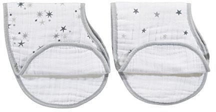 aden + anais Unisex Baby Twinkle burpy bib L tzchen aus 100 Baumwoll Musselin, Twinkle, 0-36 Monate EU
