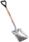 Alyco 198617 - Pala de aluminio mango tipo anilla 245x300 mm