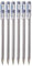 Pentel blau hervorragende Kugelschreiber Stift Kugel Punkt Stift 0.7mm spitze Spitze 0.25mm Line breite feine Linie nachfüllbar Tinte BK77 (6 Stück)