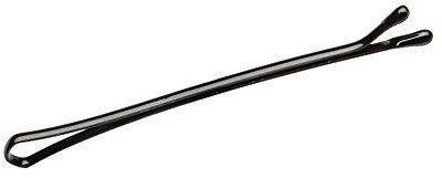 Sabrina Professional - Pinza per capelli a punta sferica, 500 g/51 mm, colore: Nero