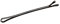 Sabrina Professional - Pinza per capelli a punta sferica, 500 g/51 mm, colore: Nero