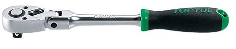 Ratsche TOPTUL 3/8 zoll Länge 277mm (72 Zähne)