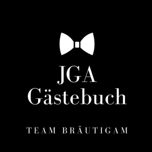 JGA GÄSTEBUCH TEAM BRÄUTIGAM: Gästebuch QUADRAT halbliniert für den Junggesellenabschied | JGA | Junggesellinnenabschied | Hochzeits-geschenk | Verlobung | Trauzeugin Geschenkidee