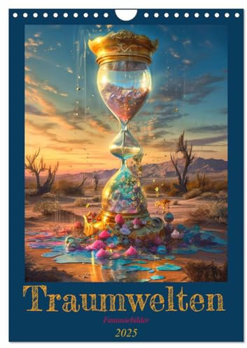 Traumwelten (Wandkalender 2025 DIN A4 hoch), CALVENDO Monatskalender: Fantastische Bilder aus unseren Traumwelten (CALVENDO Kunst)