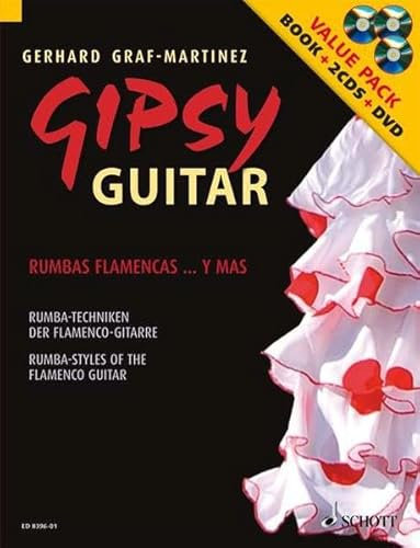 Gipsy Guitar: Rumbas Flamencas... y mas. Rumba-Techniken der Flamenco-Gitarre. Gitarre. Ausgabe mit CD + DVD.