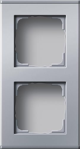 Gira 136226 Profil 55 2-fach aluminium