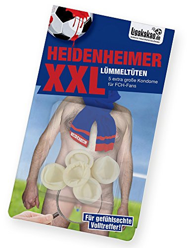 FCH Geburtstag Geschenk für Männer ist jetzt Spezial-LÜMMELTÜTEN Heidenheim by Ligakakao (1x Artikel)