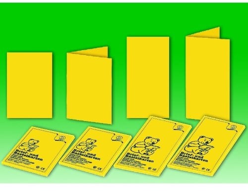 Klappkarten DIN A6,HOCH 10ST.HELL-LILA