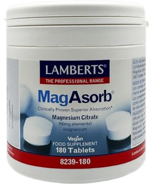 Lamberts MagAsorb 150 mg - 180 Tabletas