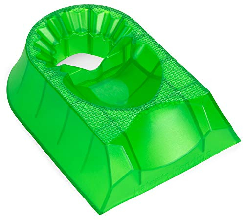 Champion Sports Triplex 3-in-1 Premium Football Kicking Tee for Kickoff Practice, 1” - Ball Holder Tees for Footballs - Kicking Block and Accessories for Adults, Kids, Coaches Green