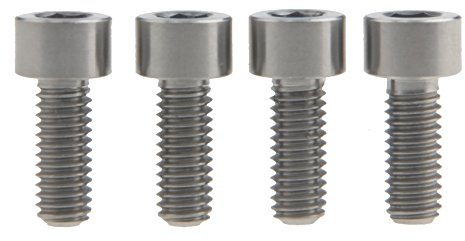 wanyifa M6 x 15 mm Tornillo Perno de titanio para frenos de disco Shimano XTR XT SLX calipe Pack de 4