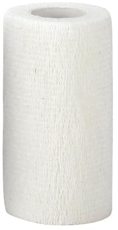 Kerbl EquiLastic selbsthaftende Bandage, weiß, 10cm breit