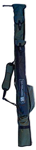 Lineaeffe Rod Case Fishing Carp Rod Cover 2 + 2 195 x 25 cm Surfcasting Freshwater Saltwater