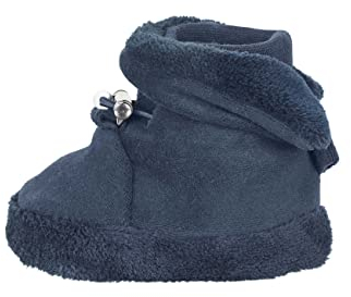 Sterntaler Baby-Schuh, Jungen Krabbelschuhe, Blau (Marine 300), 17/18 EU