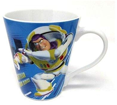Disney 10 oz Porcelain Toy Story Mug - V shape Cup with Handle