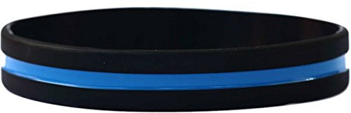 SayitBands Standard-Armband, dünn, Blau