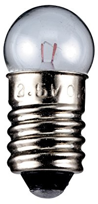 Goobay Glühbirne Torch Lamp Globular Sockel E10 0,3 W 6 V (DC) 50 mA H24 mm
