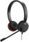 Jabra Evolve 30 UC Stereo Headset – Unified Communications Headphones for VoIP Softphone with Passive Noise Cancellation – USB-Cable with Controller – Black