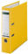 Leitz Qualitäts-Ordner 180° Plastik, das Original, DIN A4 Aktenordner 8 cm breit, 90% Recycling-Karton, 30% Pre-Consumer Recycling-Kunststoff, Mit 180° Mechanik, 600 Blatt Kapazität, Gelb, 10105015