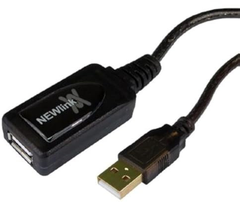 Cable-Tex 15m USB2 Active Extension Repeater Cable Lead 15 meters