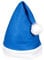 Alsino Weihnachtsmütze mit Bommel Nikolausmütze Weihnachtsmützen einfach, wählen:wm-31 blau weiß