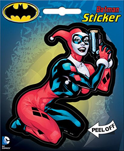 Harley Quinn DC Comics Die Cut Vinyl Sticker Decal by Ata-Boy by Ata-Boy