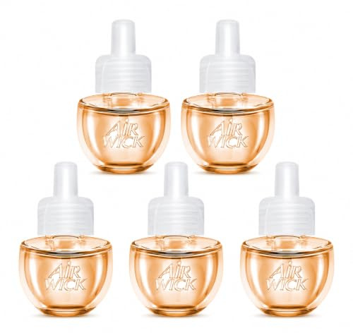 Air Wick Scented Oil 5 Refills, Hawaii Exotic Papaya/Hibiscus Flower, 1.13 Pound by Air Wick