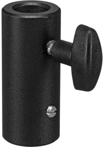 Manfrotto 158 Accesorio de tripode - Accesorio para trípode (Negro, 6,5 cm, 80 g, Aluminio)