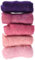 Rayher Hobby Rayher Filzwolle, reine Schurwolle, Vlies, Rosatöne meliert, Set 5 Farben à 20 g, Filzwolle 100 g, 100% Wolle zum Filzen, Märchenwolle, 5363500, Rosa Töne