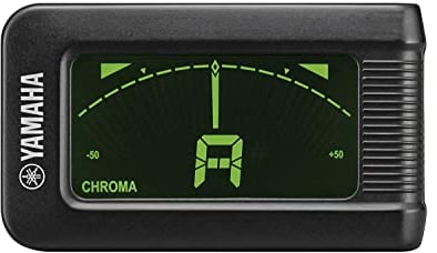 Yamaha YTC5 Stimmgerät, verchromt, mit Zange, Schwarz