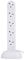 pro elec 2810 10 Gang Extension Tower with 2m Cable , white