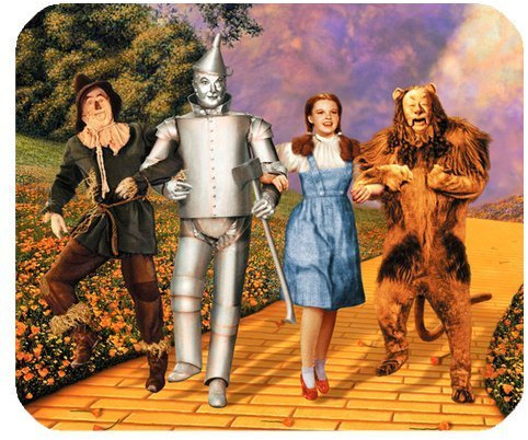 The Wizard of Oz Personalized Custom Gaming Mousepad Rectangle Mouse Mat / Pad Office Accessory And Gift Design-LL1062