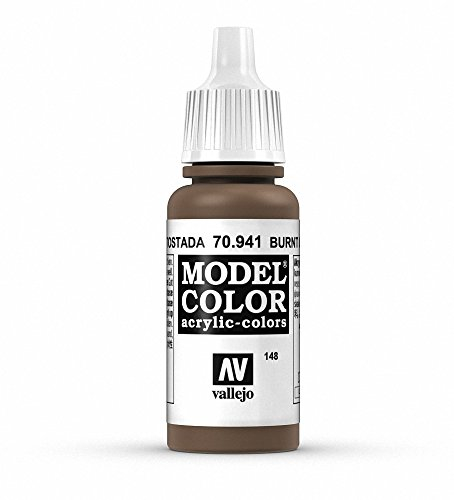 Vallejo Model Color 17 ml Acrylic Paint - Burnt Umber