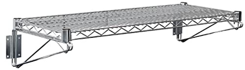 Vogue Wire Wall Shelves incl end brackets - 610x360mm