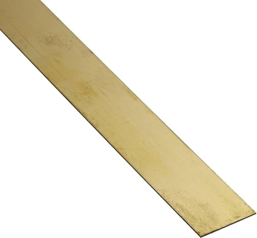 Albion Alloys 6mm x 0.8mm Brass Strip (Pack of 4)