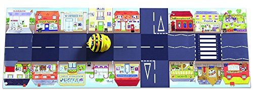 TTS - Bee-Bot Straßen-Spielfeld für Bodenroboter - Logikspiele Lernroboter Zubehör