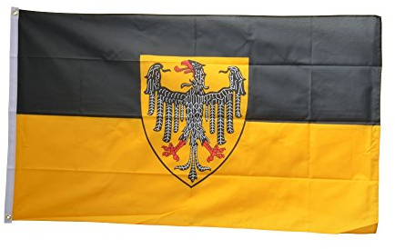 Flaggenfritze Fahne/Flagge Deutschland Stadt Aachen + gratis Sticker