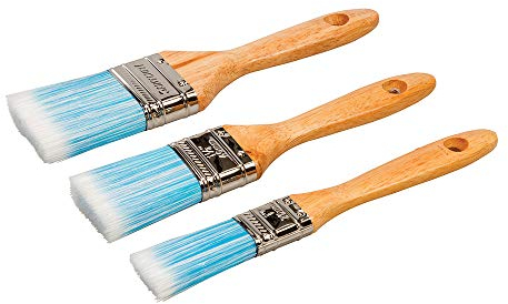 Silverline Synthetic Brush Set 25, 40 & 50mm (675077)