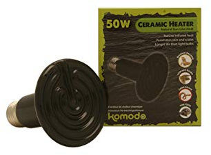 Komodo Émetteur de chaleur en céramique Noir 50 W
