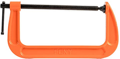 Pony Jorgensen 2680 C-Klemme, 20,3 cm, Orange