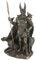Odin, nordische Gottesstatue, Mythologie, Figur, Gottheit, Wikingerdekoration