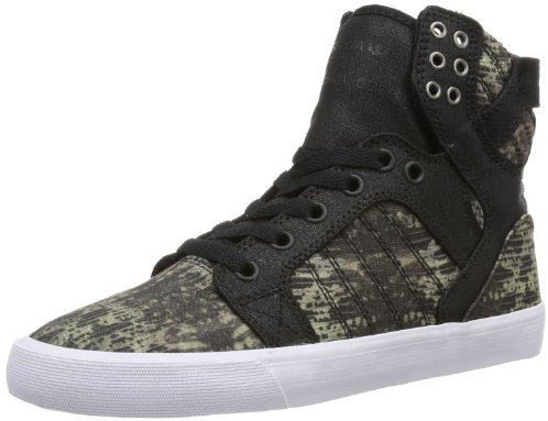 Supra Womens Skytop SW18021 Damen Sneaker, Schwarz (Snake/Black - White SKB), EU 37.5 (UK 5.5) (US 6.5)