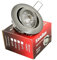 12V Bajo 5W = 50Watt LED Downlights Einbaustrahler in edelstahl, chrom, weiss, NIEDERVOLT 12Volt MR16 / GU5.3, inkl. 5W LED in tageslichtweiss/kaltweiss (Edelstahl-gebürstet)