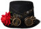 BLESSUME Steampunk Hut Unisex Fancy Dress Zylinder (Farbe E, L)