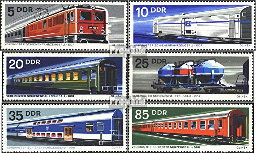 Prophila Collection DDR 1844-1849 (kompl.Ausgabe) postfrisch ** MNH 1973 Schienenfahrzeuge (Briefmarken für Sammler) Eisenbahn/Seilbahn